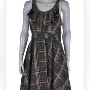 Plaid Vintage Circle Skirt